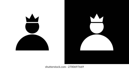 Premium User icon design concept. vector flat icons