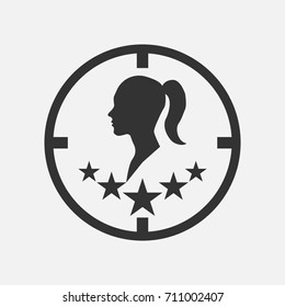 premium user icon. premium member icon