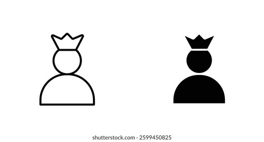 Premium Usericons for ui. vector illustration