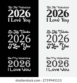 colección de Vector de Premium San Valentín para tarjetas, carteles y camisetas.