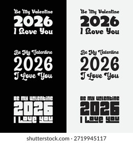 Premium Valentine's Day vector collection for cards, posters, and t-shirt graphics.