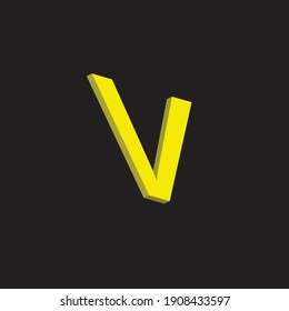 Vector Premium | 3d diseño moderno, letra de lujo/logotipo
