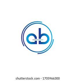 Premium Vector AB Joint Logo.Beautiful Minimalist Logotype design for branding,Elegant identity design.
