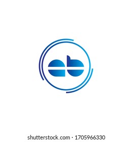 Premium Vector AB Joint Logo.Beautiful Minimalist Logotype design for branding,Elegant identity design.

