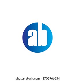 Premium Vector AB Joint Logo.Beautiful Minimalist Logotype design for branding,Elegant identity design.

