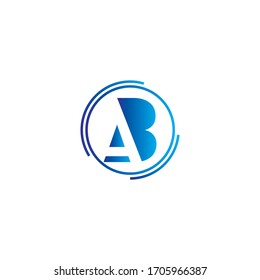 Premium Vector AB Joint Logo.Beautiful Minimalist Logotype design for branding,Elegant identity design.
