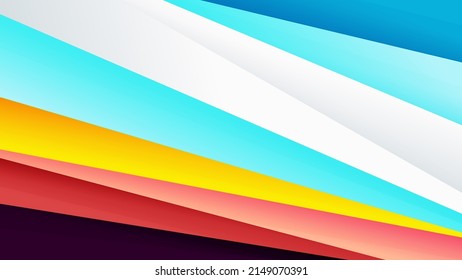 Premium vector abstract backgrond with soft gradient color and dynamic shadow. Vector background for wallpaper. Eps 10
