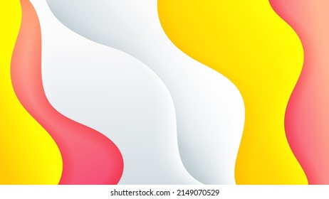 Premium vector abstract backgrond with soft gradient color and dynamic shadow. Vector background for wallpaper. Eps 10