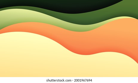 Premium vector abstract background with gradient soft color and dynamic shadow. Vector background for wallpaper. Eps 10