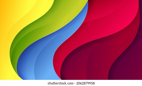 Premium vector abstract background with soft gradient color and dynamic shadow on background. Vector background for wallpaper. Eps 10