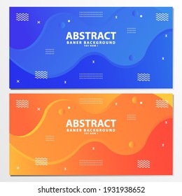 Premium Vector - abstract banner background set