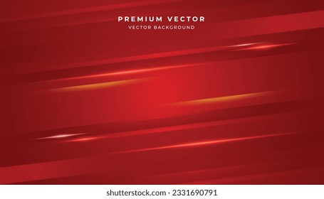 Premium Vector abstract red background. High quality background for technology 