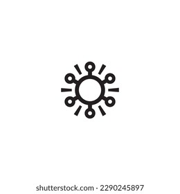 Premium Vector | Abstract technology logo	