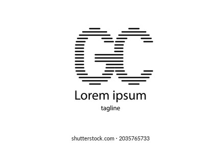 Premium-Vektor-Alphabet mit einfachem, minimalistischem Logo-Designvorlage