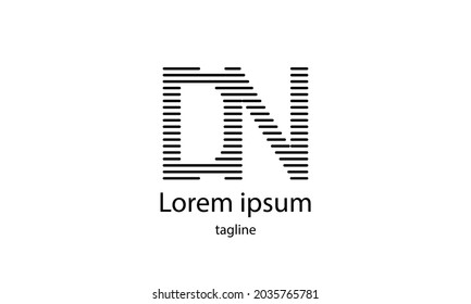 Premium vector alphabet letter simple minimalist logo design template