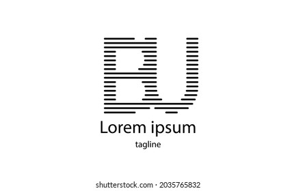 Premium vector alphabet letter simple minimalist logo design template