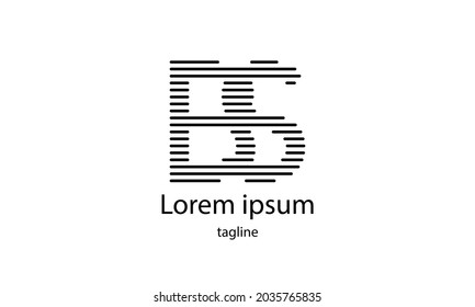 Premium vector alphabet letter simple minimalist logo design template