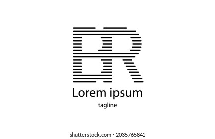 Premium vector alphabet letter simple minimalist logo design template