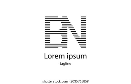 Letra portadora premium letra vectorial simple plantilla de diseño de logotipo minimalista