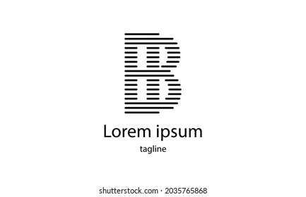 Premium vector alphabet letter simple minimalist logo design template