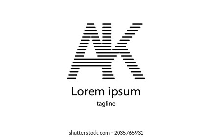 Letra portadora premium letra vectorial simple plantilla de diseño de logotipo minimalista