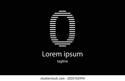 Premium vector alphabet letter simple minimalist logo design template