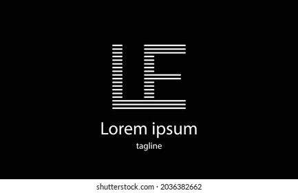 Premium vector alphabet letter simple minimalist logo design template