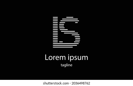 Premium vector alphabet letter simple minimalist logo design template
