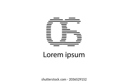 Premium vector alphabet letter simple minimalist logo design template