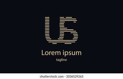 Premium vector alphabet letter simple minimalist logo design template