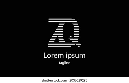 Premium vector alphabet letter simple minimalist logo design template