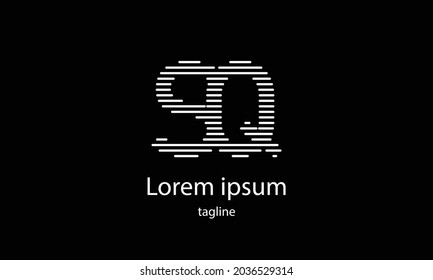 Premium vector alphabet letter simple minimalist logo design template