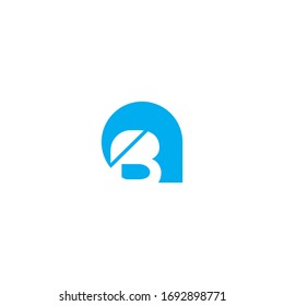 Premium-Vektorillustration-B-Letter-Logo.Schönes minimalistisches Logo-Design für Branding,Elegantes Identitätsdesign.