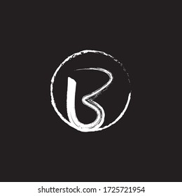 Logotipo de carta Vector B de primera calidad.Bonito diseño de logotipo minimalista para marca, diseño de identidad elegante.
