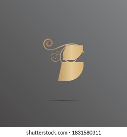 Logotipo Vector B Premium, Hermoso diseño Logotipo para marca de empresa de lujo.