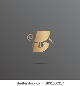 Logotipo Vector B Premium, Hermoso diseño Logotipo para marca de empresa de lujo.