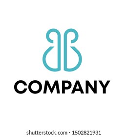 Premium Vector B Logo variations. Beautiful Logotype design for luxury company
