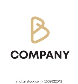 Premium Vector B Logo variations. Beautiful Logotype design for luxury company