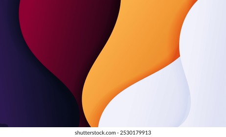 Premium vector background with soft gradient color on background. Eps 10