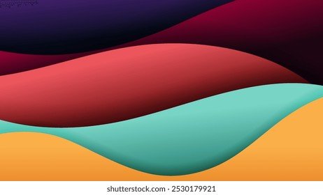 Premium vector background with soft gradient color on background. Eps 10