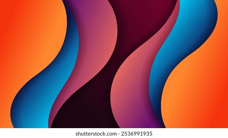 Premium vector background with soft gradient color on background. Eps 10