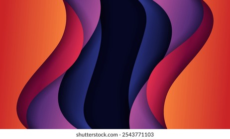 Premium vector background with soft gradient color on background. Eps 10