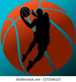 Vector premium | el logotipo de baloncesto puede utilizarse para el diseño de camisetas