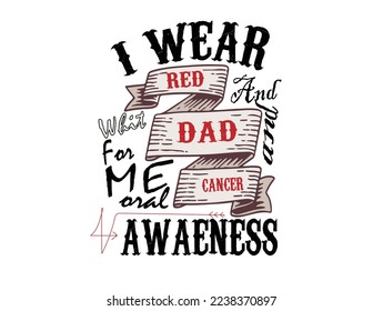 Premium Vector Black and whit awareness lettering t-shirt design with periwinkle ribbon best for print design Retro nautical label with anchor sunburst ribbon and lettering, Vector illustration .