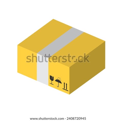 Premium vector box icon for your delivery business.