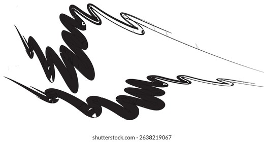 premium vector Brush Strokes, Perfect for Posters , Abstract Vector Brush Strokes , Paint Style Vector Brush Stroke Collection