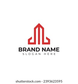 premium vector building logo in modern and minimalist style with creative concept idea
