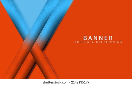 abstrakter Banner mit abstrakter, hochwertiger Vektorgrafik