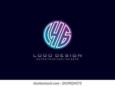 Premium vector circle concept number 146 logo design	