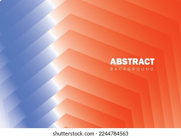 Fondo geométrico de color para el vector premium